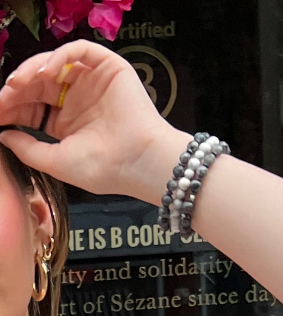 Adar Grey Labradorite Bracelet