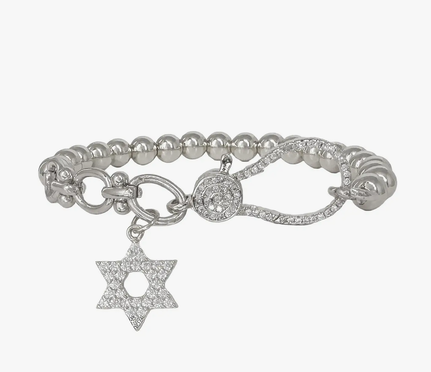 Clasp Magen David Bracelet